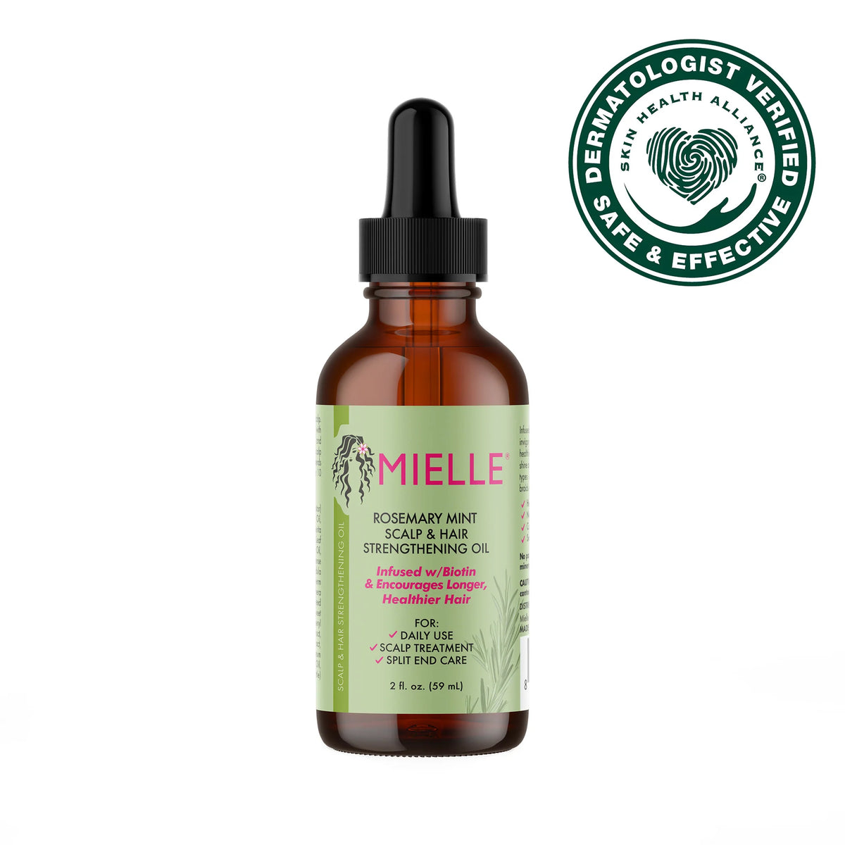 Rosemary Mint Scalp & Hair Strengthening Oil 59ml