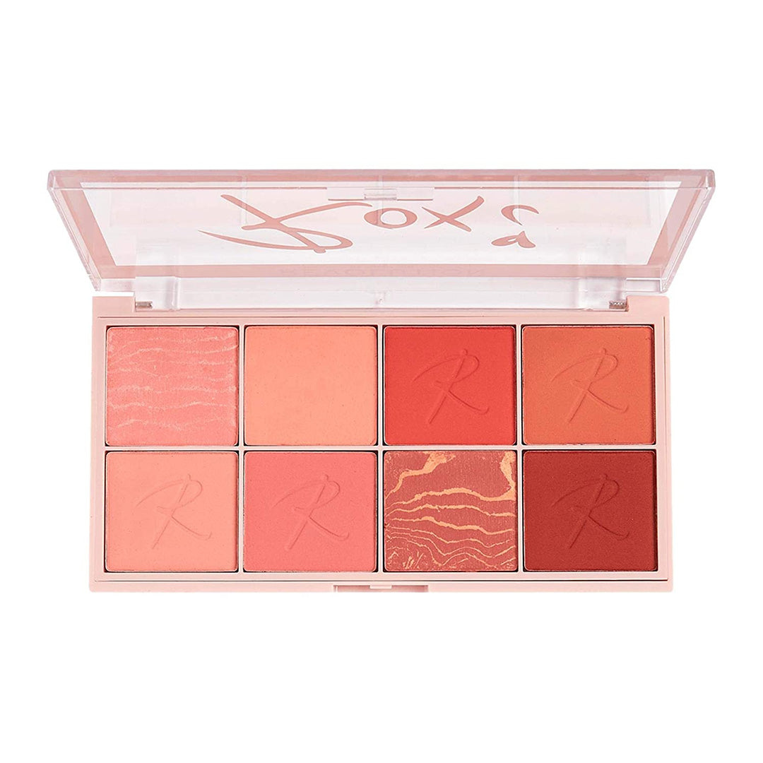 Makeup Revolution, X Roxxsaurus, Blush Burst, Face Palette, 8 Shades, 16g