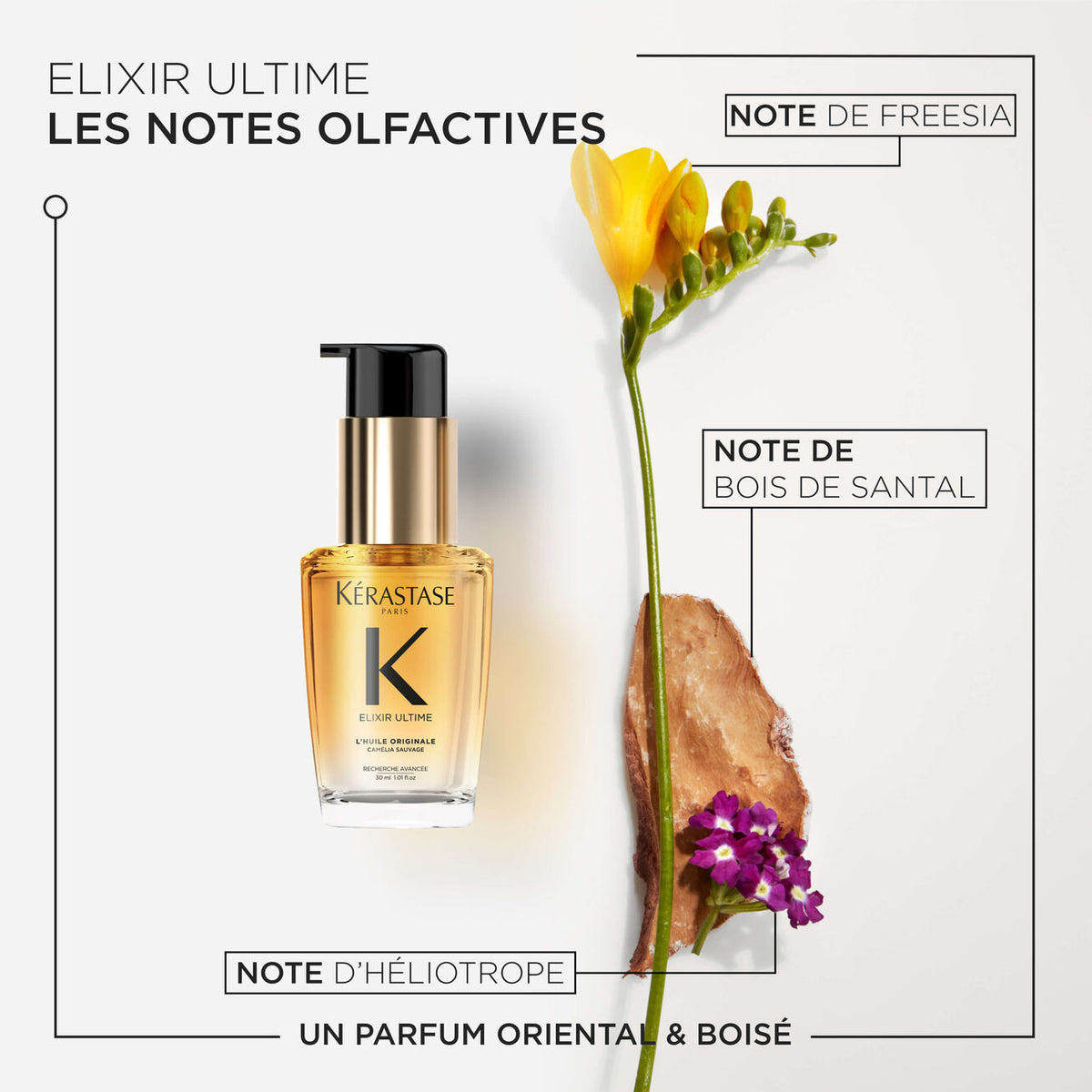 KÉRASTASE Elixir Ultime - Huile nourrissante pour cheveux secs 30ml
