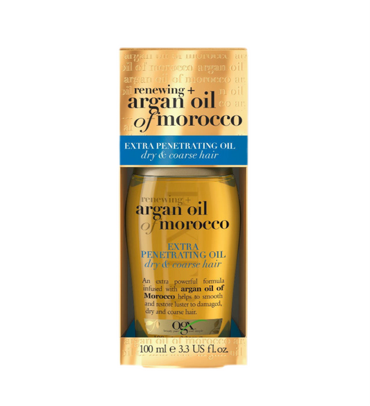 OGX Argan Oil Of Morocco huile extra pénétrante pour cheveux secs, 100ml