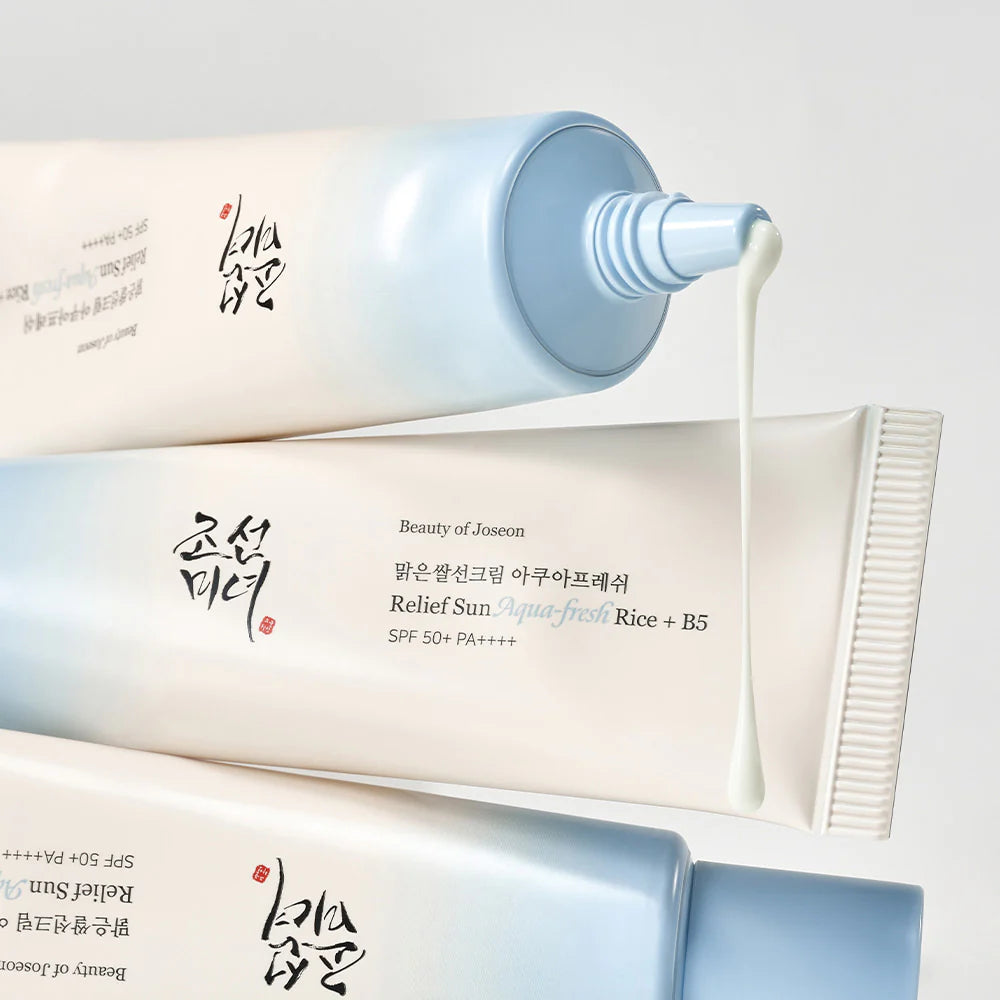 Beauty of Joseon
Relief Sun Aqua-Fresh : Rice + B5 SPF50+ PA++++ 50ml