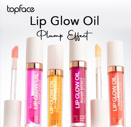 Top face lip glow oil