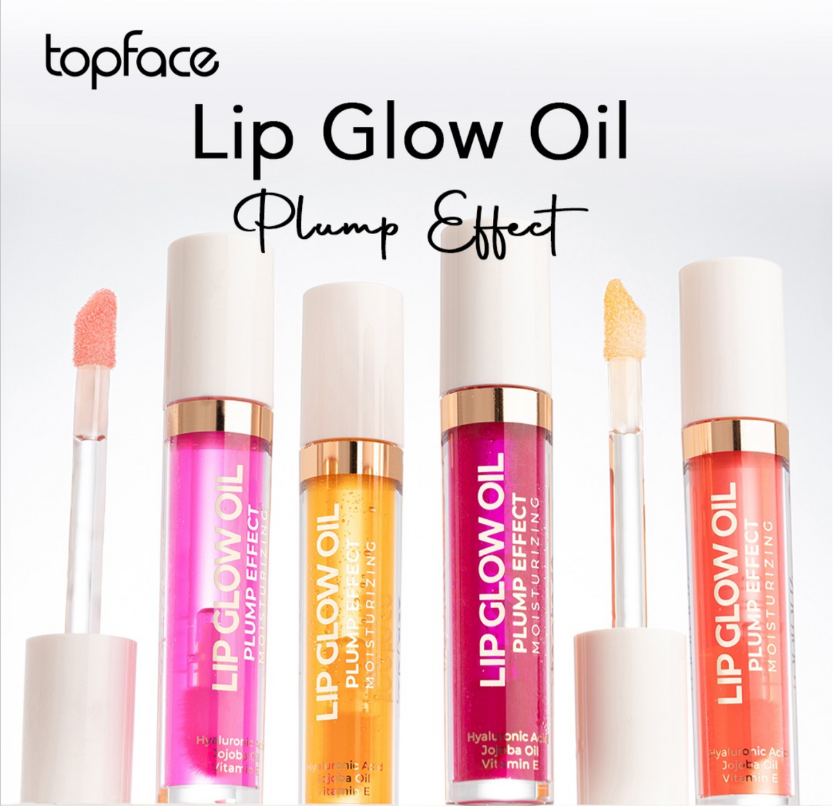 Top face lip glow oil