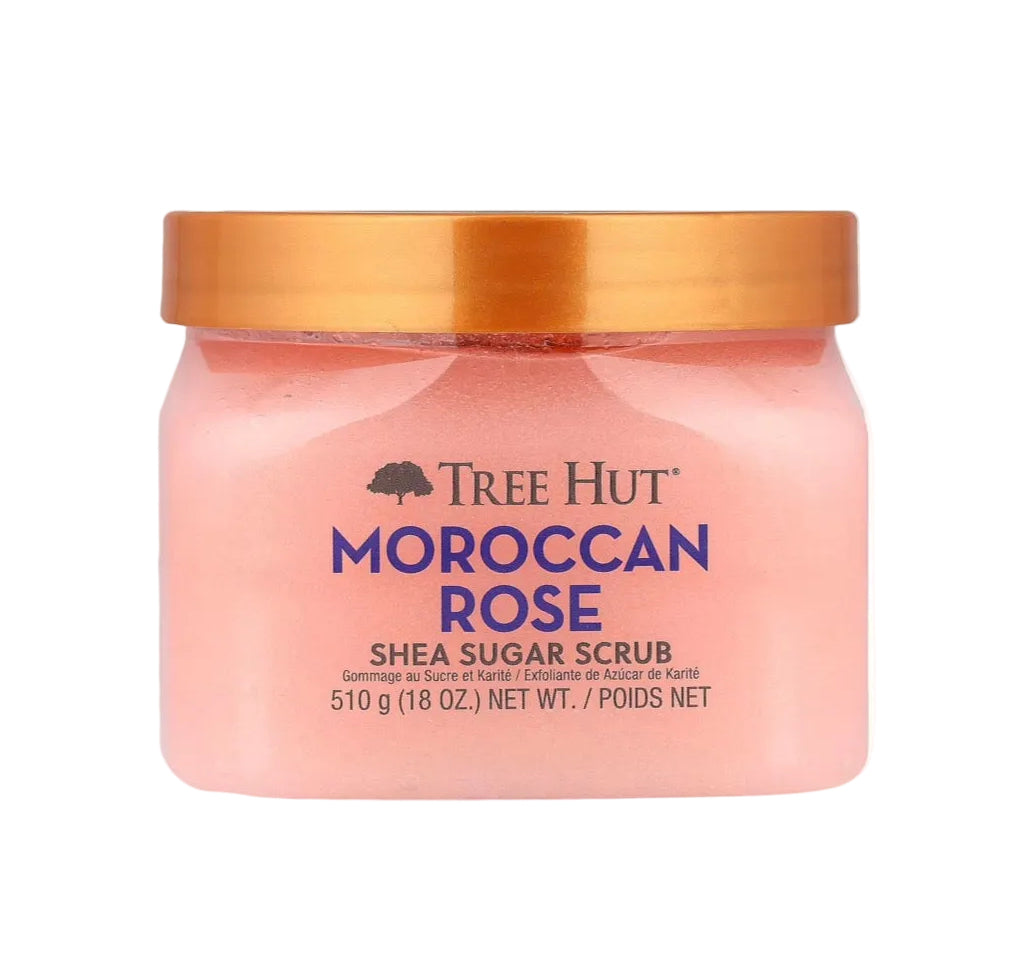 Tree Hut moroccan rose shea sugar scrub - gommage corporel 510g