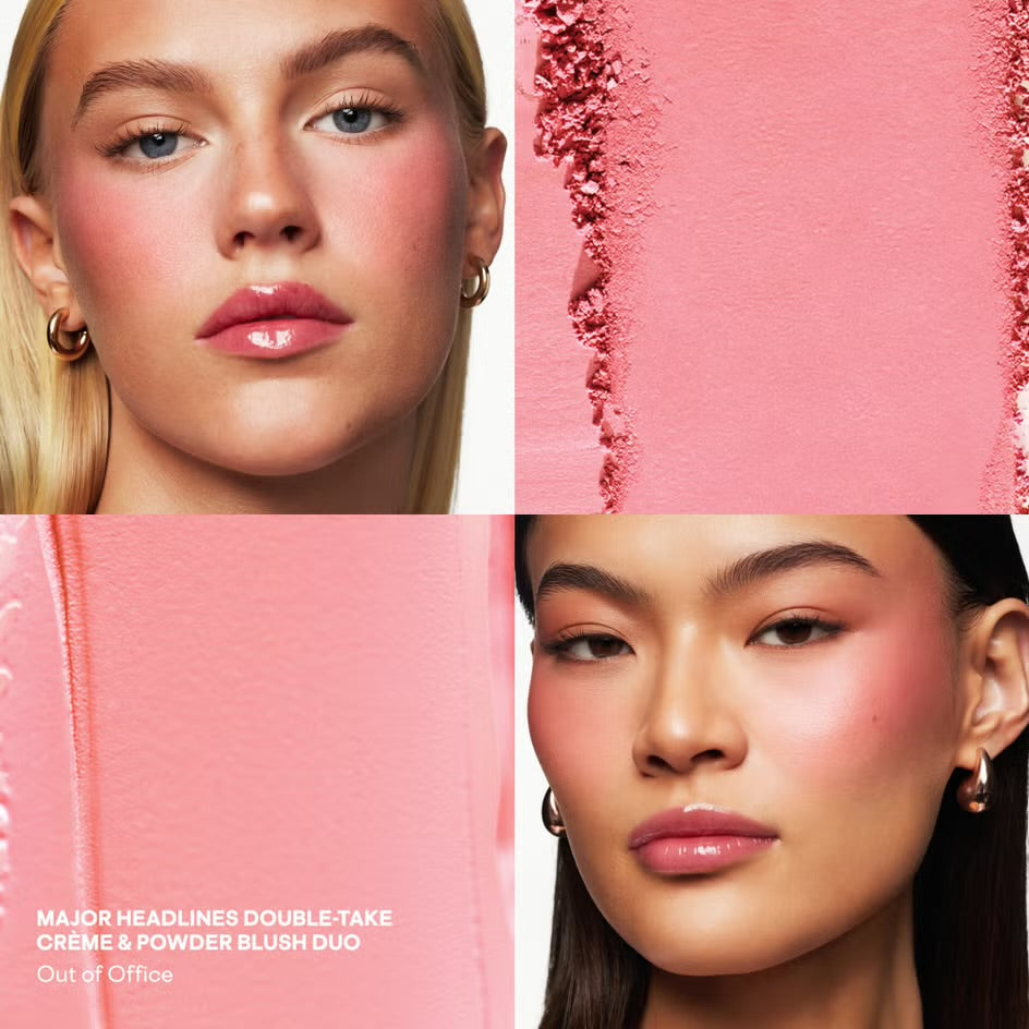 PATRICK TA Major Headlines Double-Take Cream and Powder Blush Duo