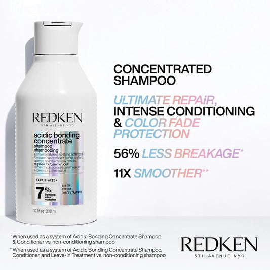 REDKEN Acidic Bonding Concentrate Shampoing, 300ml
