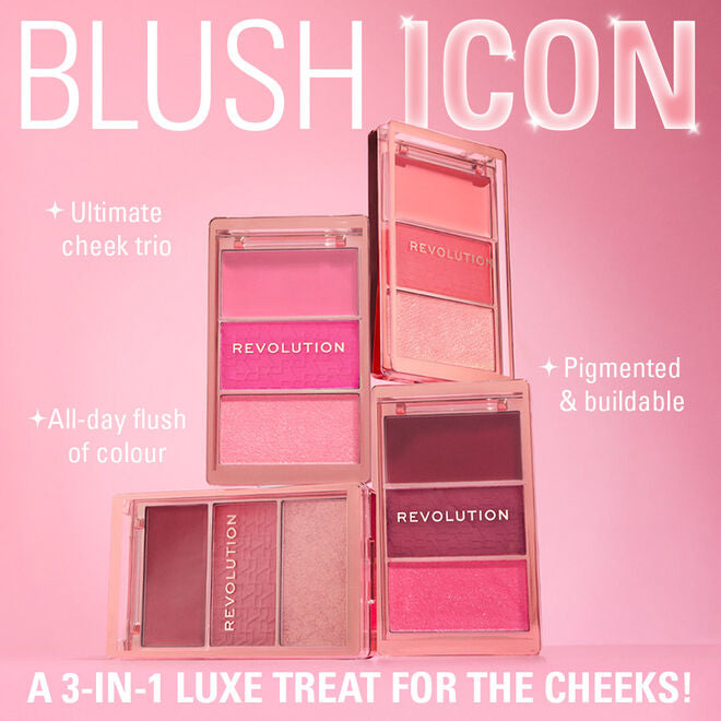 MAKEUP REVOLUTION Blush Icon Palette