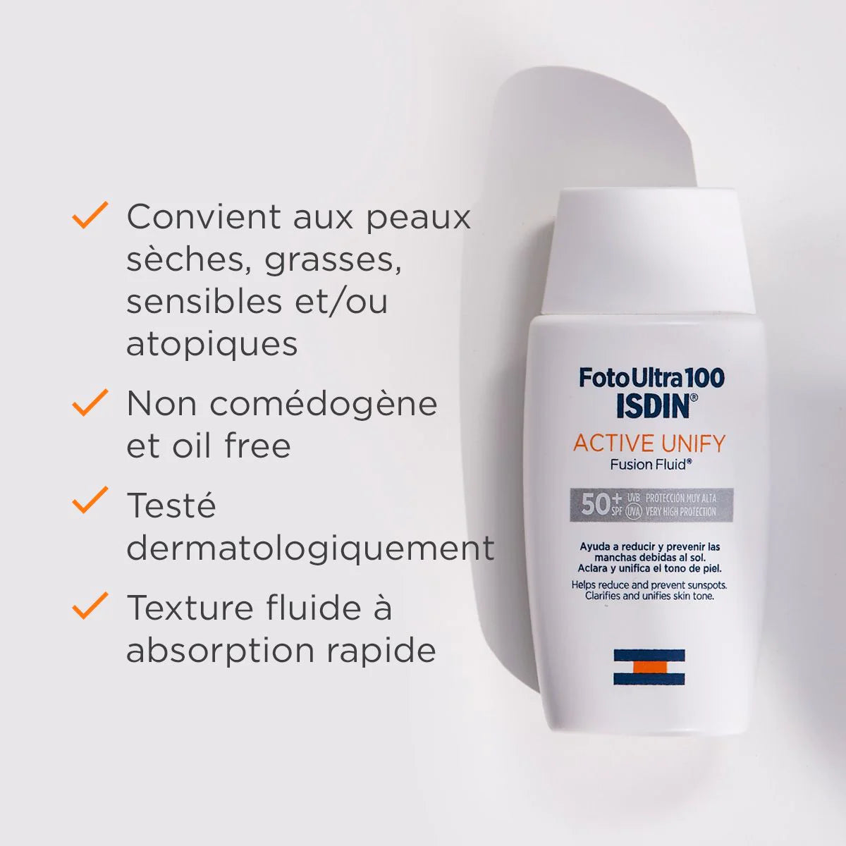 إيزدين أكتيف يونيفاي مفتّح للبشرة بعامل حماية SPF50+ فوتو ألترا 100 - 50 مل