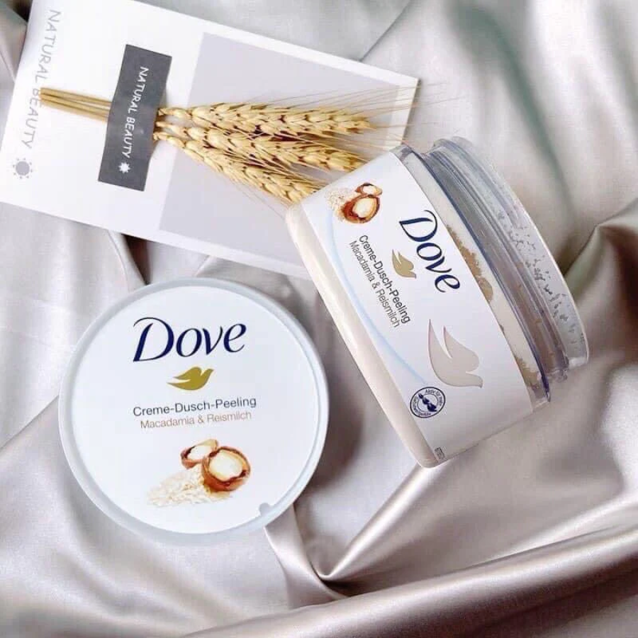 Dove Gommage Corporel Macadamia & Lait de Riz 225 ml