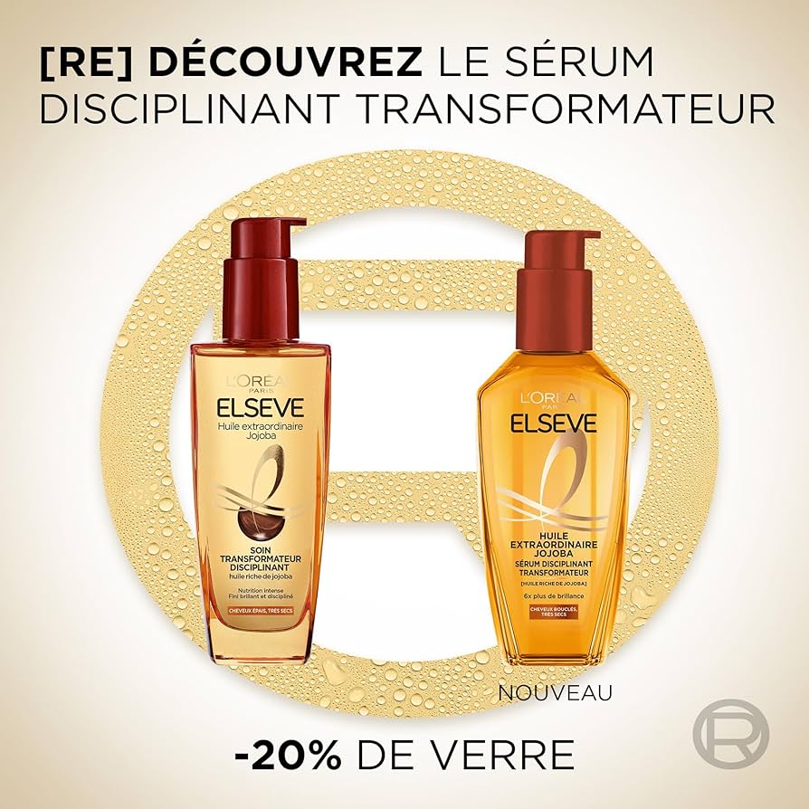 Elseve Huile Extraordinaire Cheveux Très Secs ou Frisés 100ml