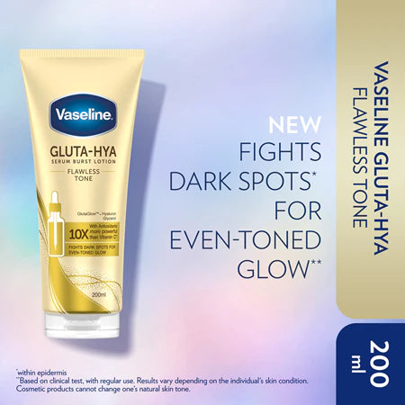 Vaseline Gluta-Hya Flawless Tone - sérum corporel, 200ml