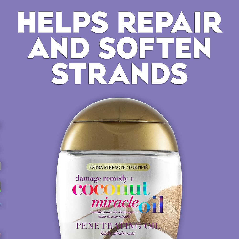 Ogx Coconut Miracle Oil - huile capillaire, 100ml