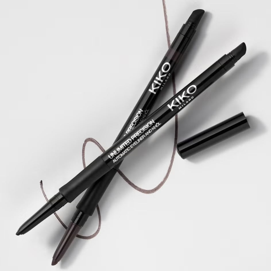 Kiko milano unlimited precision automatic eyeliner & khol - 16 black