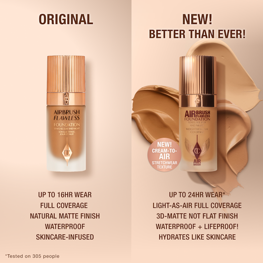 CHARLOTTE TILBURY Airbrush Flawless Foundation - Fond de teint