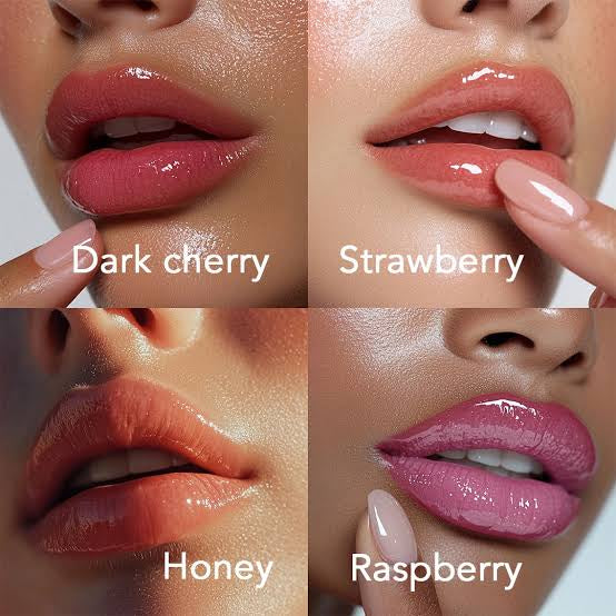Top face lip glow oil