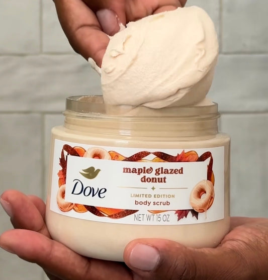 Dove gommage corporel maple glazed donut, 425g