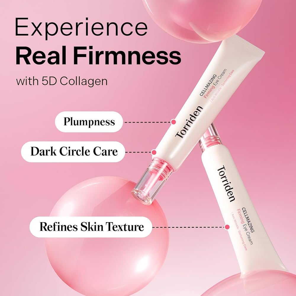 Torriden CELLMAZING crème contour des yeux au collagène, 30ml