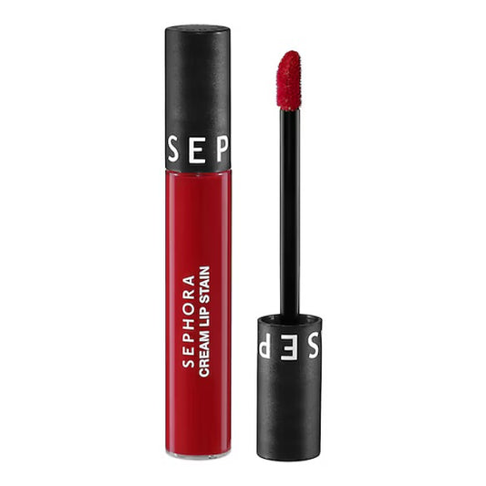 Sephora Cream Lip Stain - Rouge Velouté Sans Transfert (5ml)