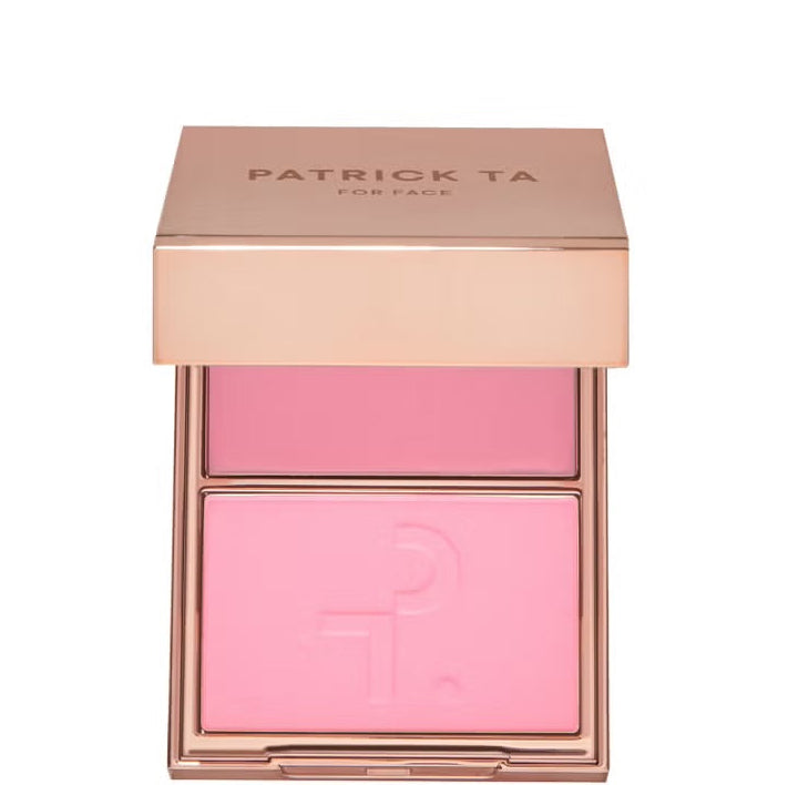 PATRICK TA Major Headlines Double-Take Cream and Powder Blush Duo