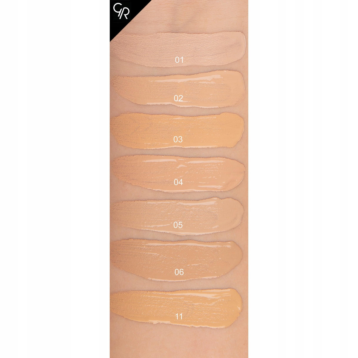 Golden Rose Total Cover 2in1 Foundation & Concealer 30ml