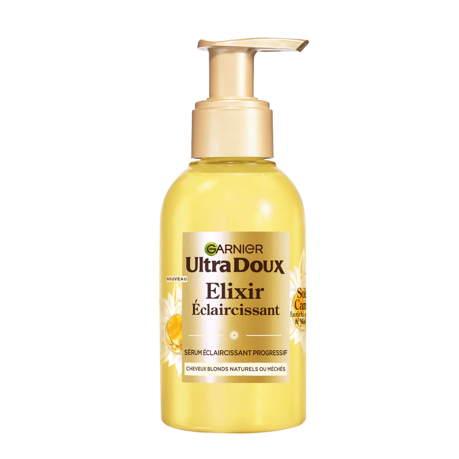 Garnier Ultra Doux camomille sérum elixir éclaircissant, 120ml