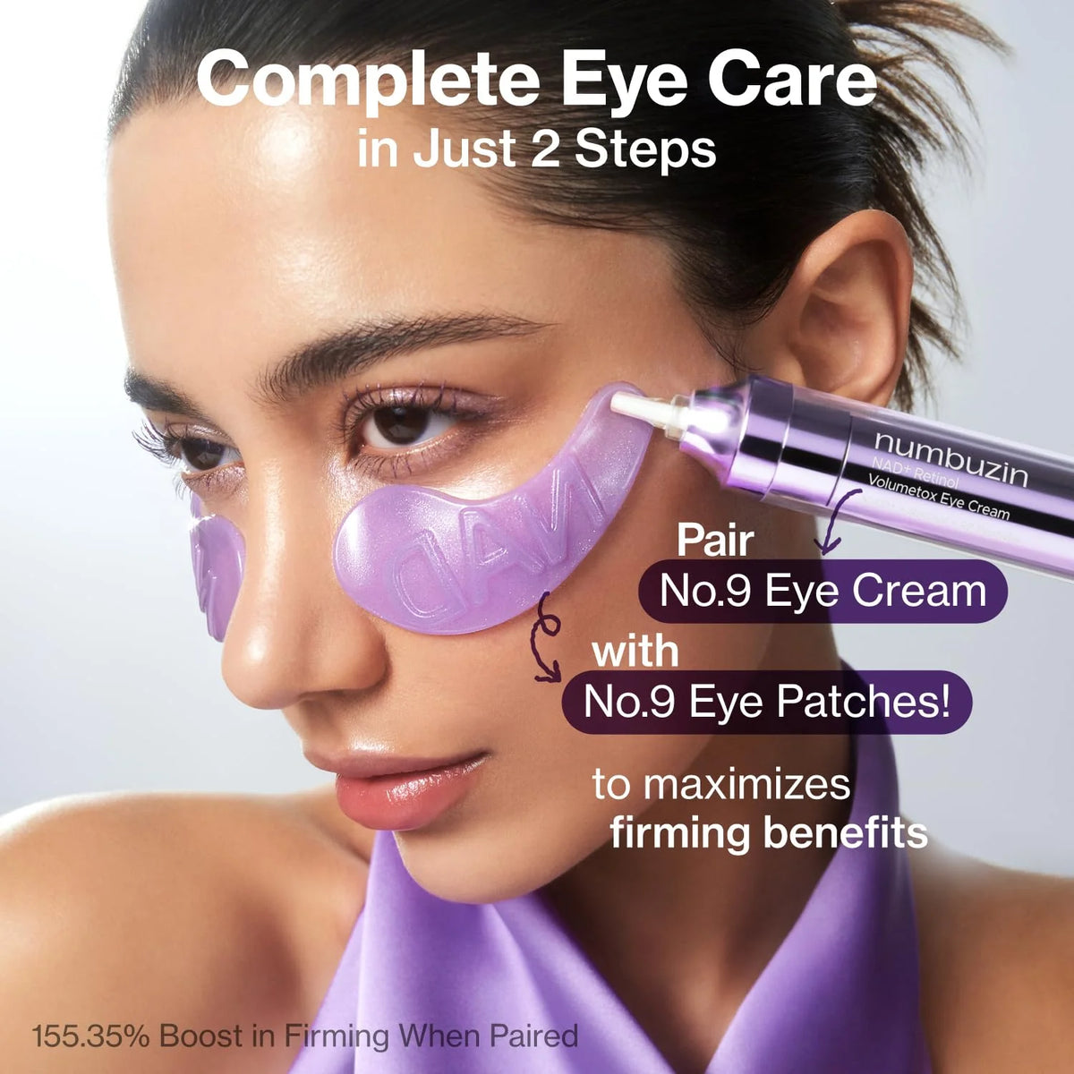 numbuzin- No.9 NAD+ Retinol Volumetox Eye Cream 10ml