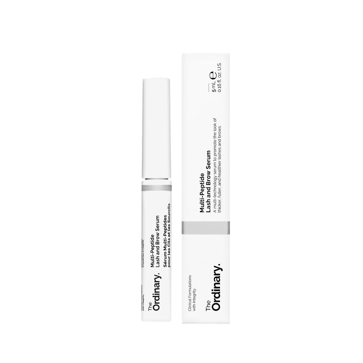The Ordinary multi peptide lash and brow serum