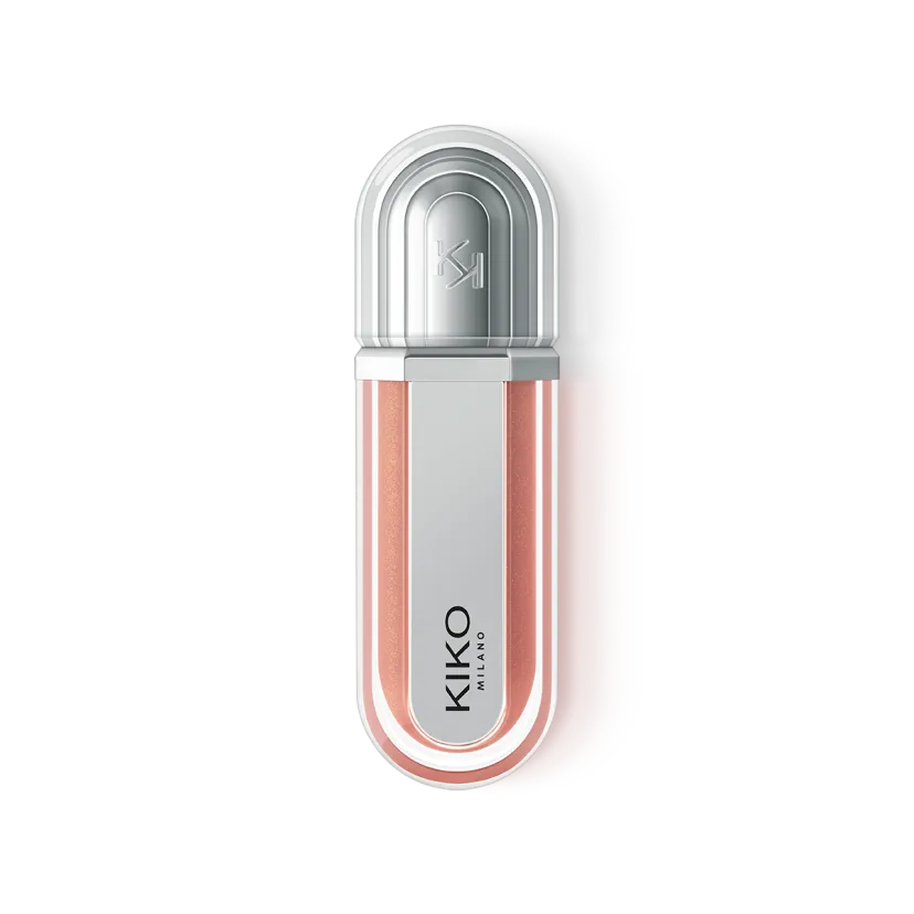 ملمع الشفاه 3D hydra Xtreme من Kiko milano - 01 pink glacier