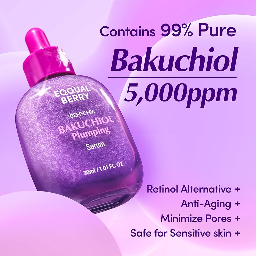 Equalberry Bakuchiol Plumping Serum 30ml