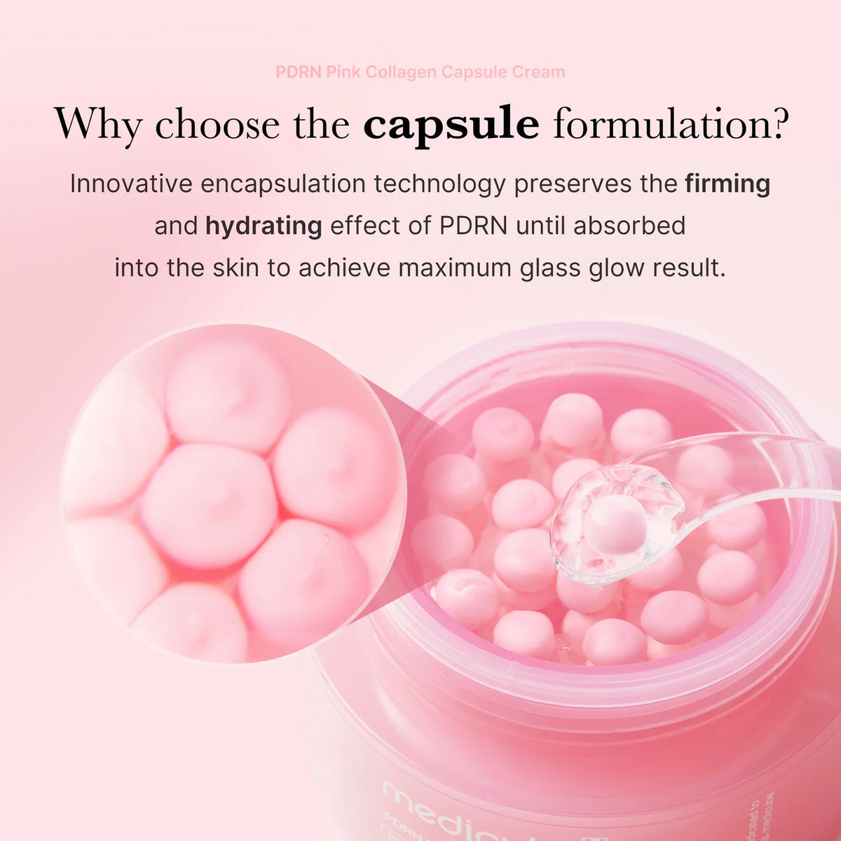 Medicube PDRN Pink Collagen Capsule Cream 55g
