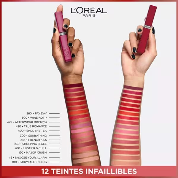 L'Oréal Paris Infaillible MatteResistance Rouge à Lèvres Mat
