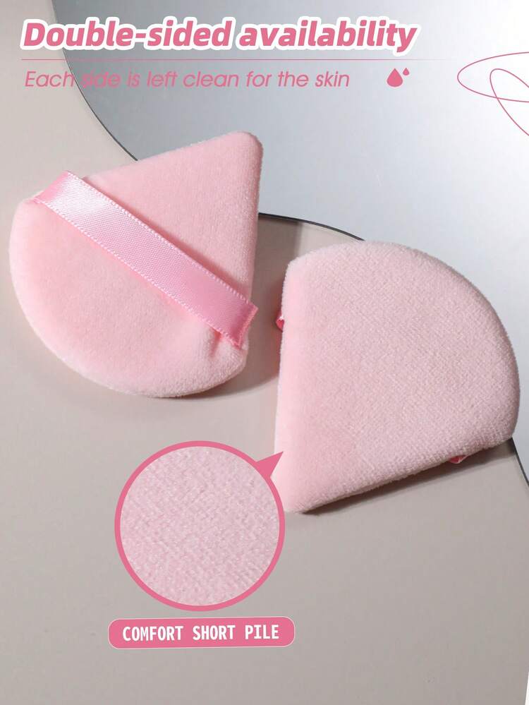 Powder puff - Houpette rose