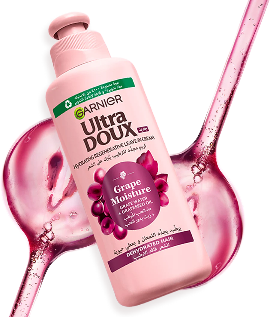 Garnier grapes soin 2 en 1 hydratation souplesse vignes merveilleuses 340ml