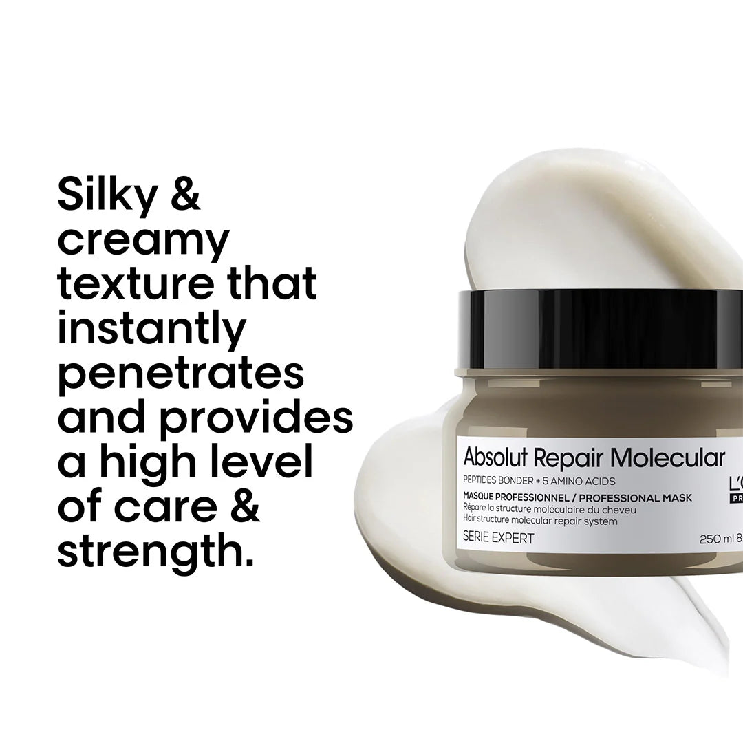 L'Oréal Professionnel Serie Expert Absolut Repair Molecular - Masque Concentré Professionnel 250ml