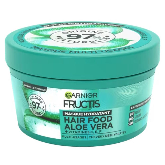 Garnier FRUCTIS HAIR FOOD
Masque hydratation à l'Aloe Vera