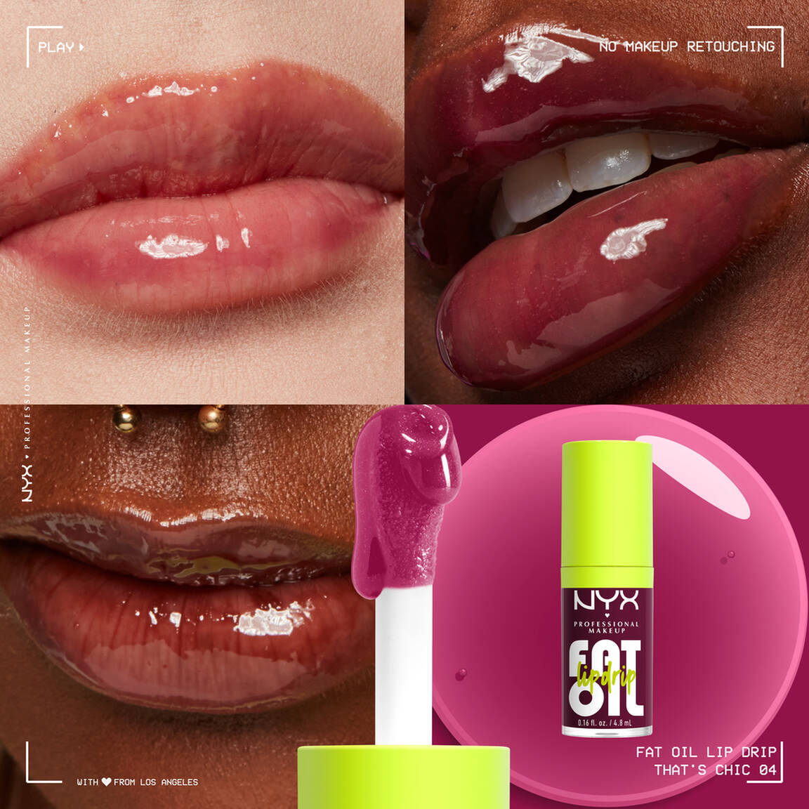 Nyx professional makeup - Fat oil lip drip - gloss liquide