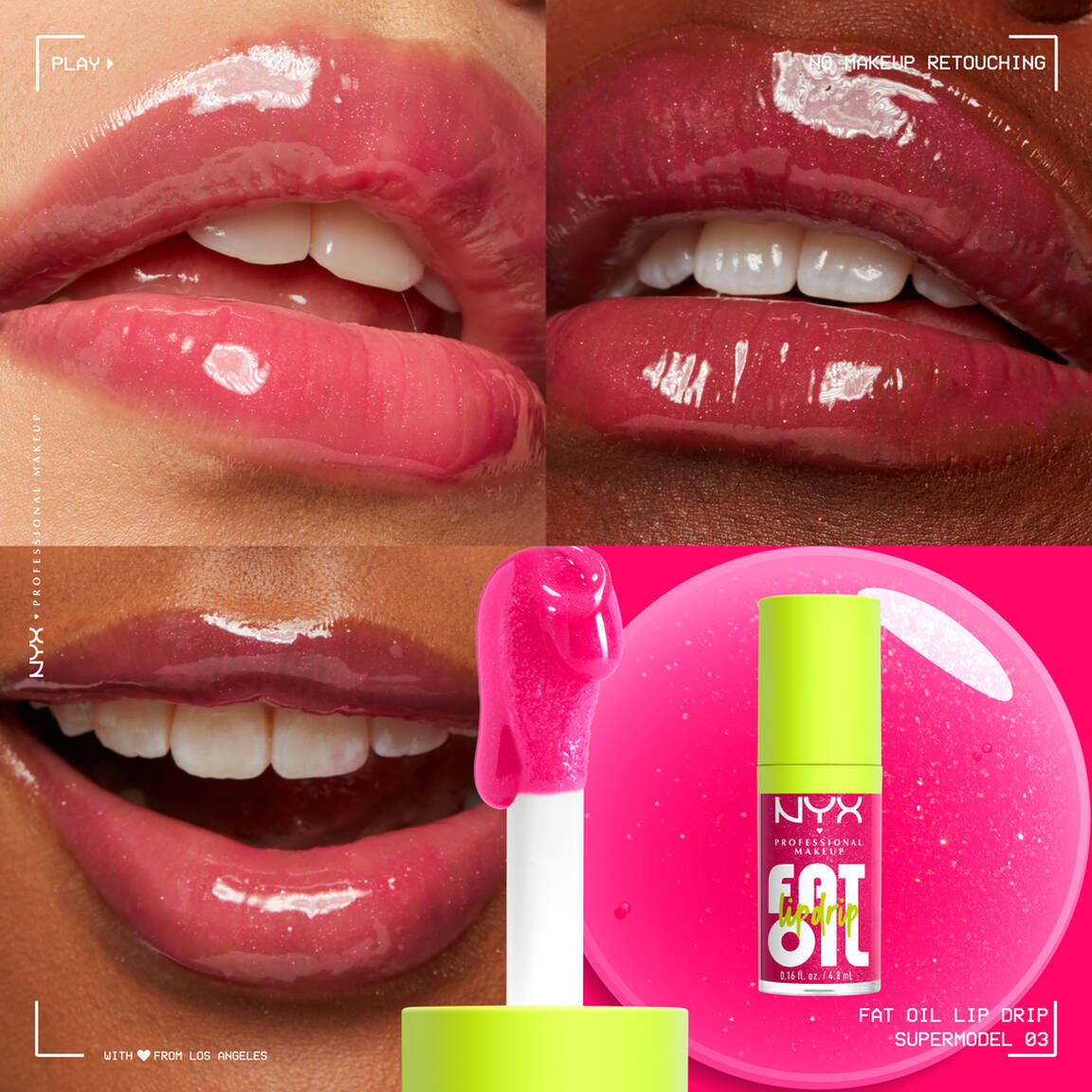 Nyx professional makeup - Fat oil lip drip - gloss liquide