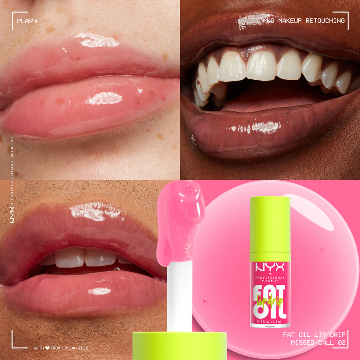 Nyx professional makeup - Fat oil lip drip - gloss liquide
