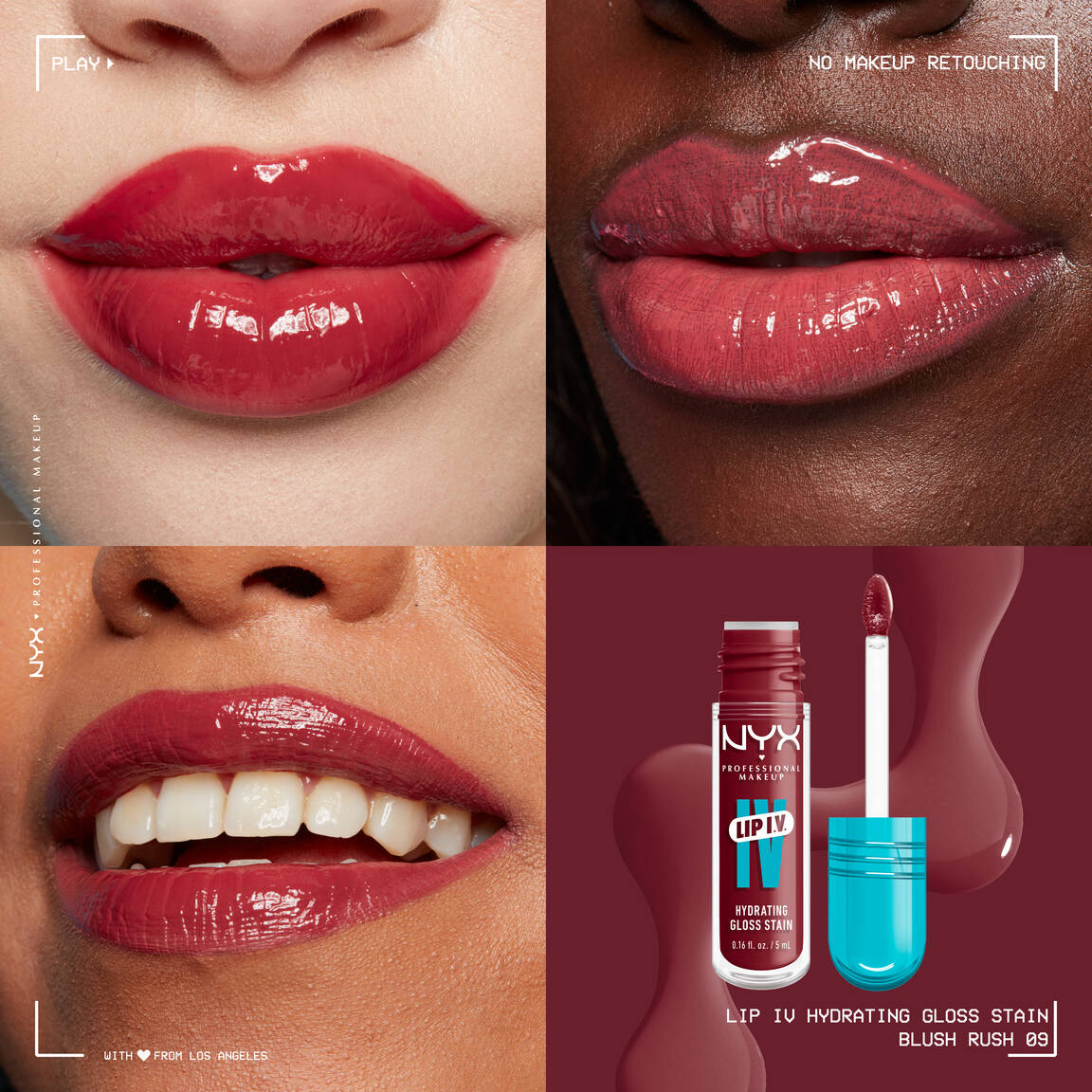 Nyx professionnal makeup - Encre à lèvres soin Lip I.V