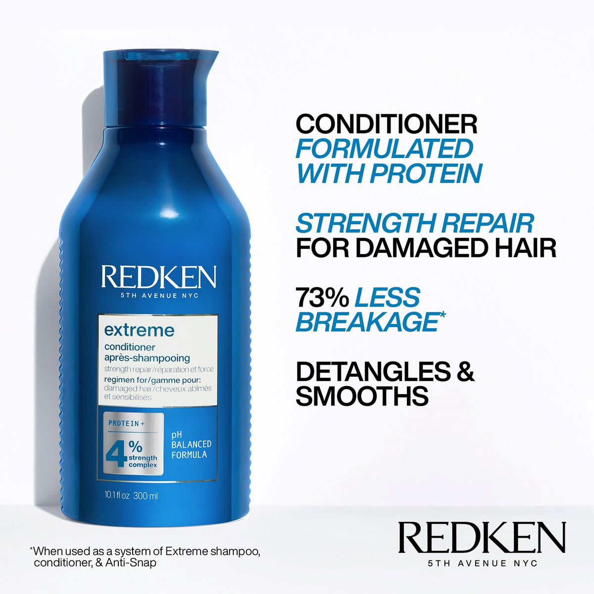 REDKEN extreme Après Shampooing fortifiant, 300ml