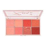 Makeup Revolution, X Roxxsaurus, Blush Burst, Face Palette, 8 Shades, 16g