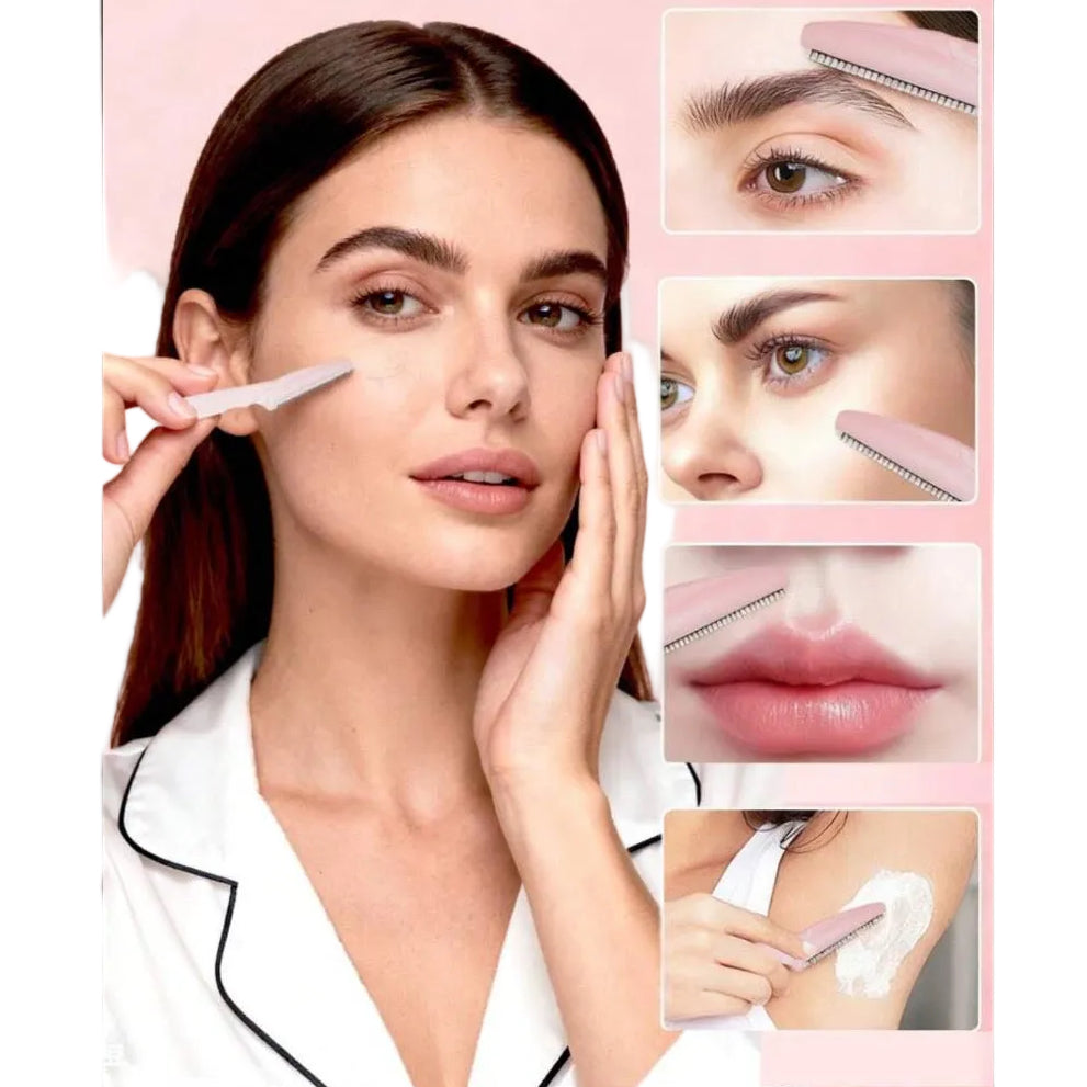 Lot de 12 lames de dermaplanning pour visage