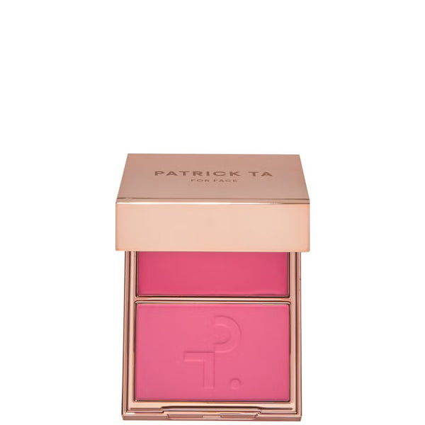 PATRICK TA Major Headlines Double-Take Cream and Powder Blush Duo