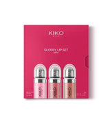 Kiko mini glossy lip set 3pcs
