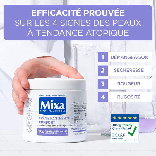 MIXA Panthenol Comfort Cream - face, body and hands 400ml