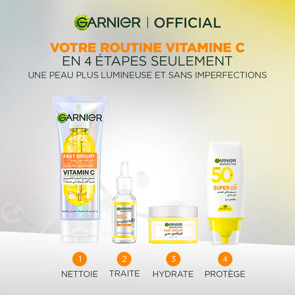 Garnier Fast bright - serum cleanser vitamin C 100ml