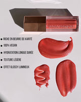 Mouna cosmetics easy glow gloss à lèvres