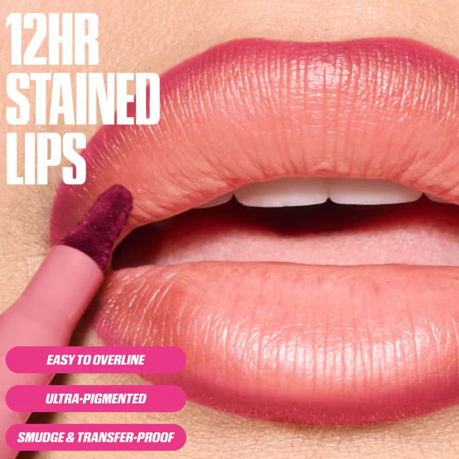 HUDA BEAUTY Kiss Me Rosy Pink Lip Duo - coffret duo lèvres