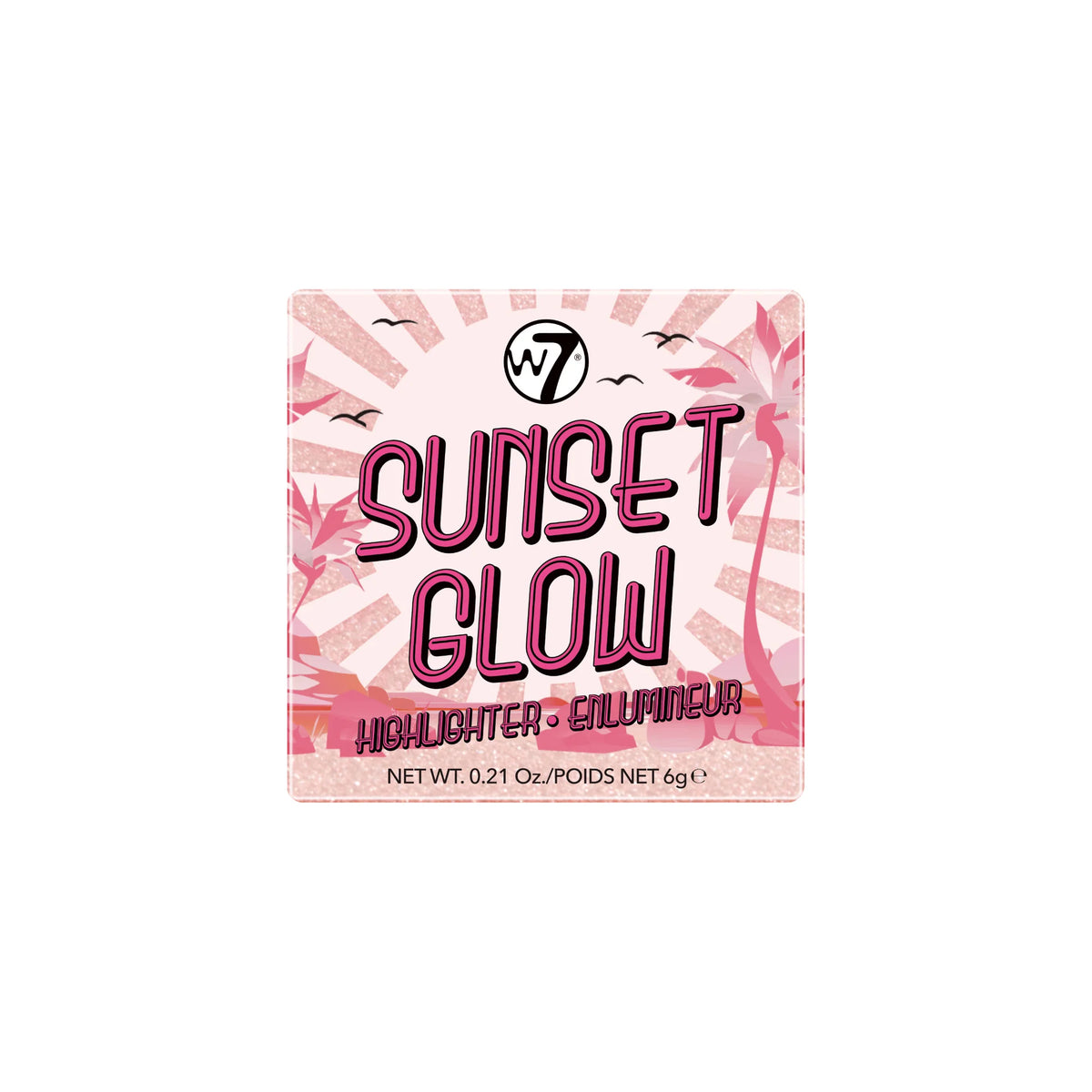 W7 SUNSET GLOW HIGHLIGHTER