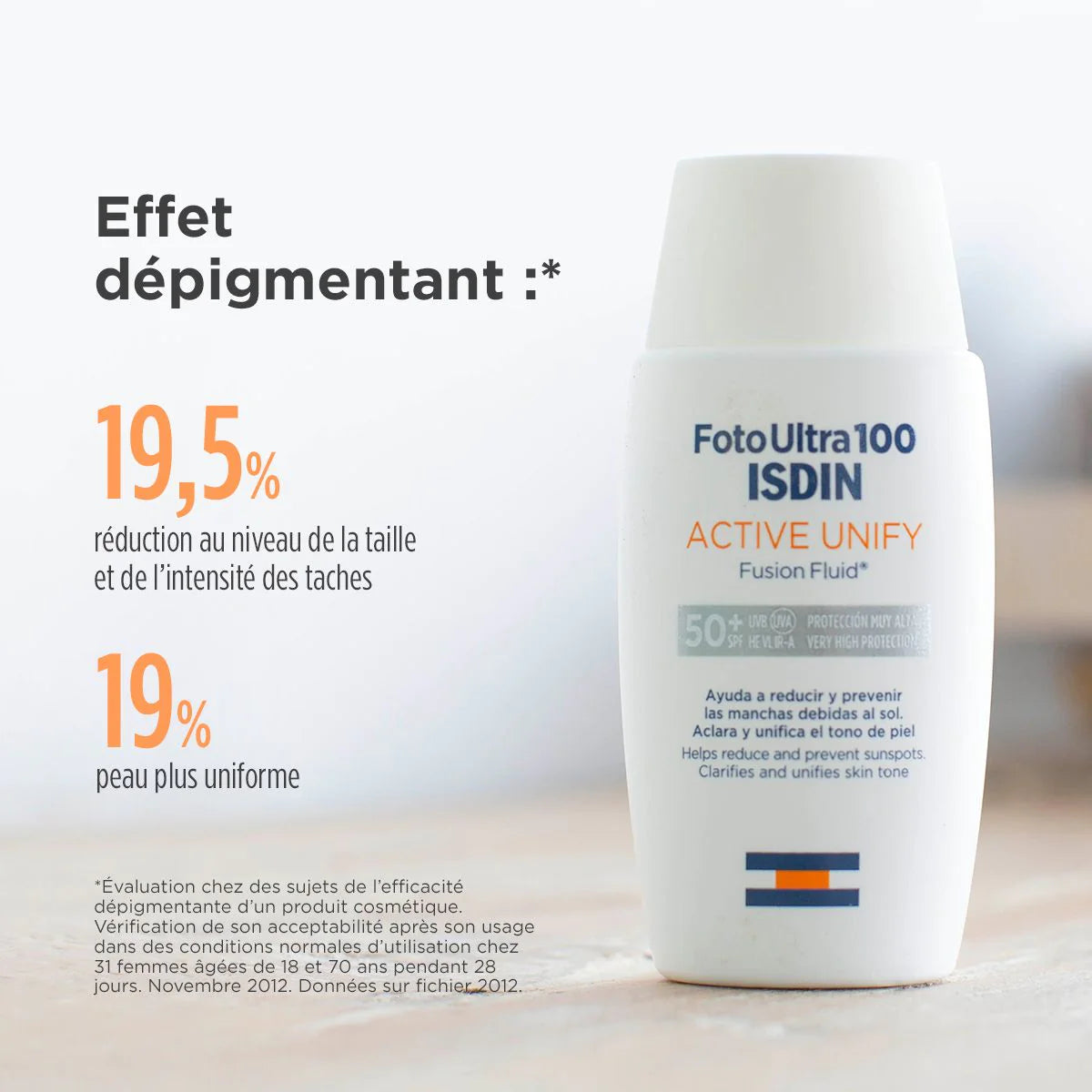 إيزدين أكتيف يونيفاي مفتّح للبشرة بعامل حماية SPF50+ فوتو ألترا 100 - 50 مل